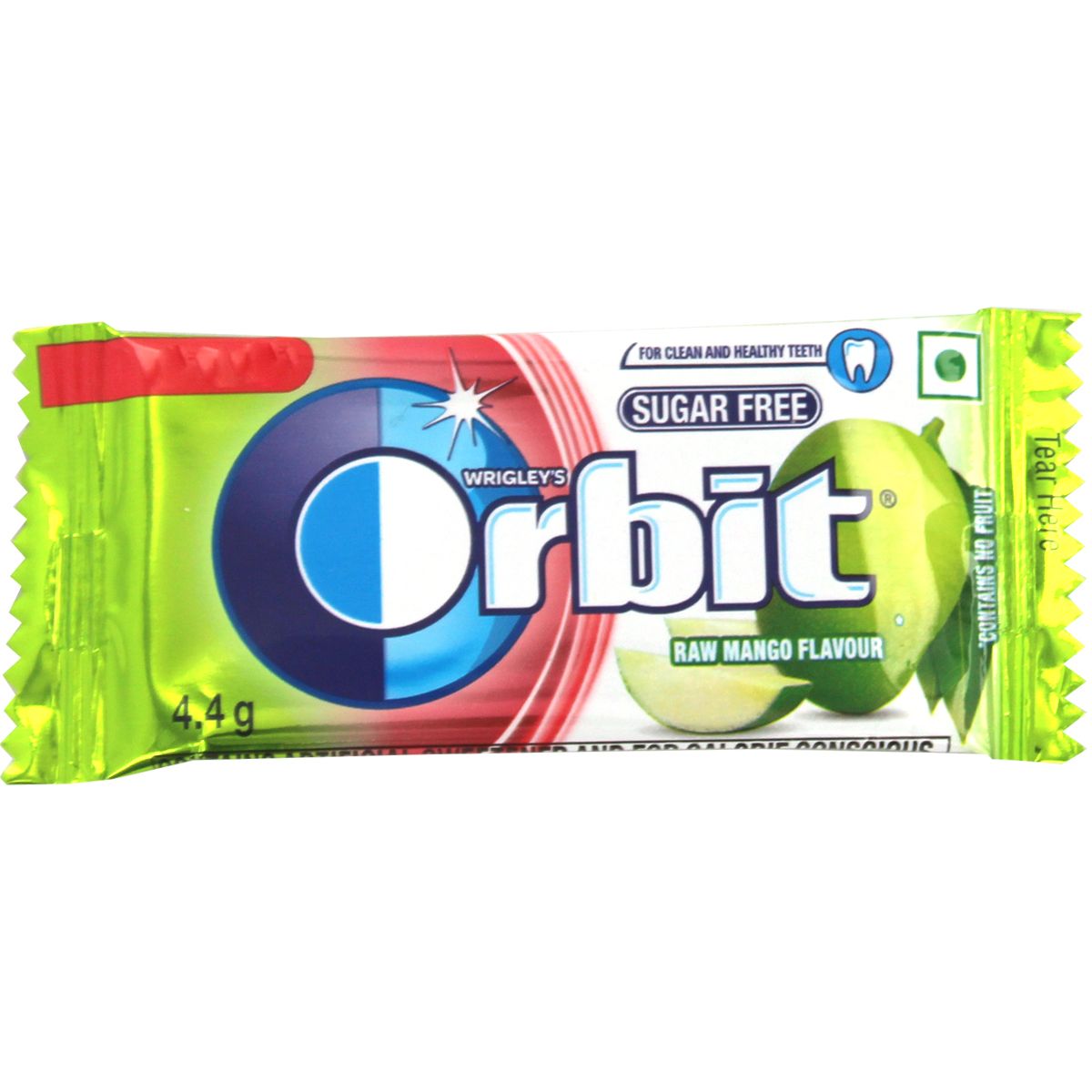 Wrigleys Orbit Raw Mango Sugar Free, 4.4 gm