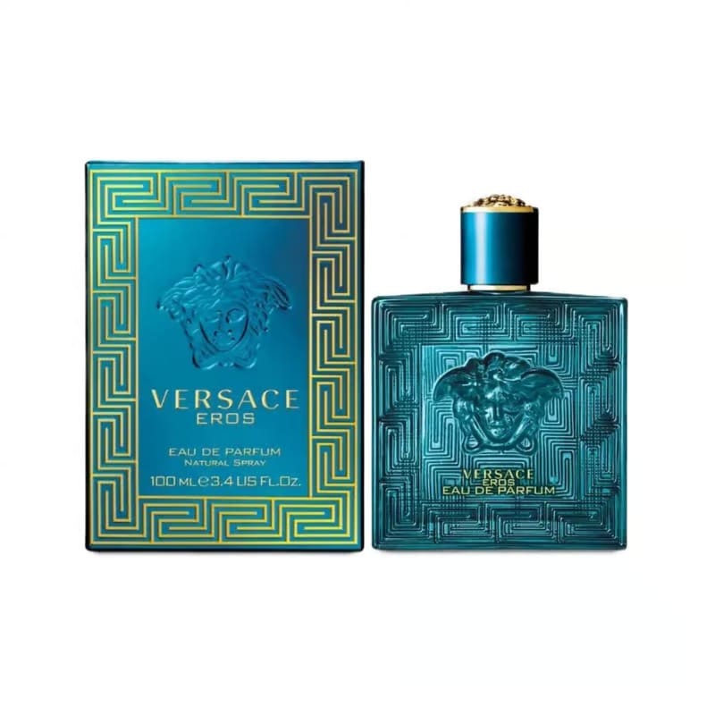 Versace Eros Eau De Parfum, 100ml, Men's Perfume, Woody Oriental Fragrance
