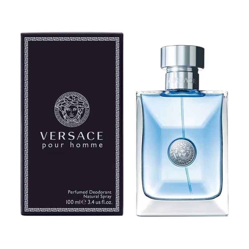 Versace Pour Homme Eau de Toilette for Men - 100ml – Elegant & Fresh Masculine Fragrance