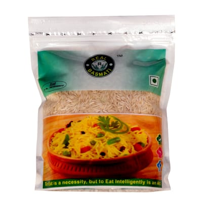 Real Basmati Steamed Basmati Rice - 1kg