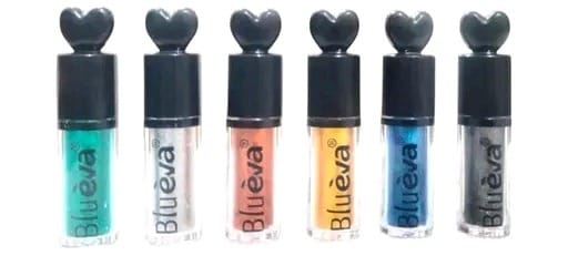  6 Colors Glitter Liquid Eyeshadow Set Shimmer Waterproof Long-Lasting Eye Makeup