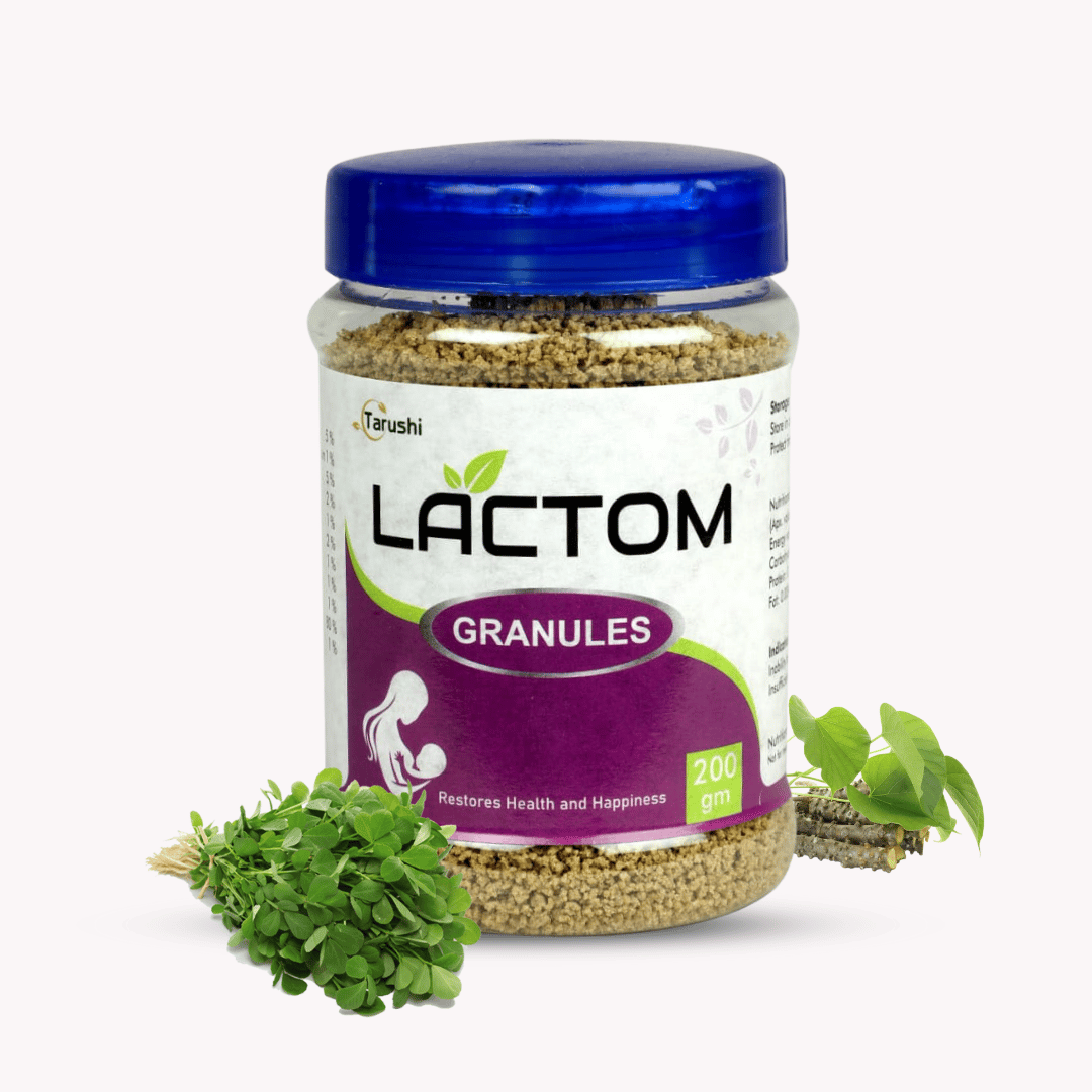 Tarushi Formulations Lactom Granules - Natural Support for Lactation, 200gm