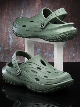 Bersache Extra Soft Classic Casual with Back Strap Regular wear with Ultra Soft & Flexibility Technology Clog for Men's