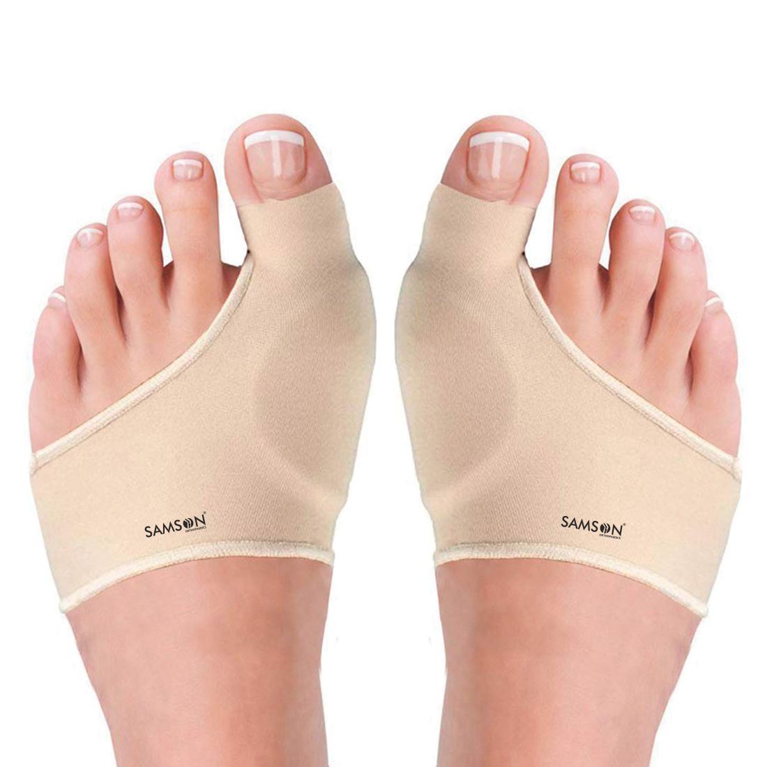 SAMSON Bunion Support with Silicone Pad (Pair)