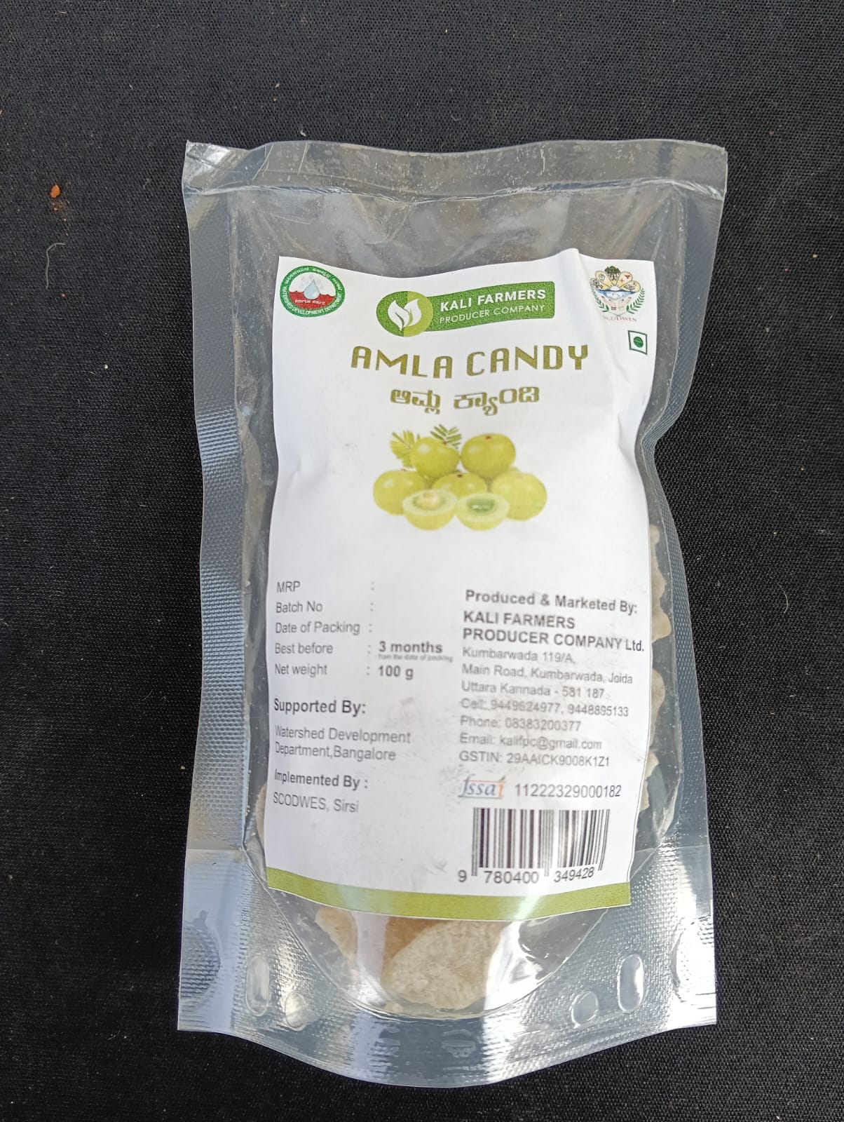  Amla Candy - 100g - Kali Farmers Producer Company