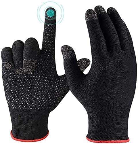Thin Breathable Stretchy Knitted Gloves for Men and Women
