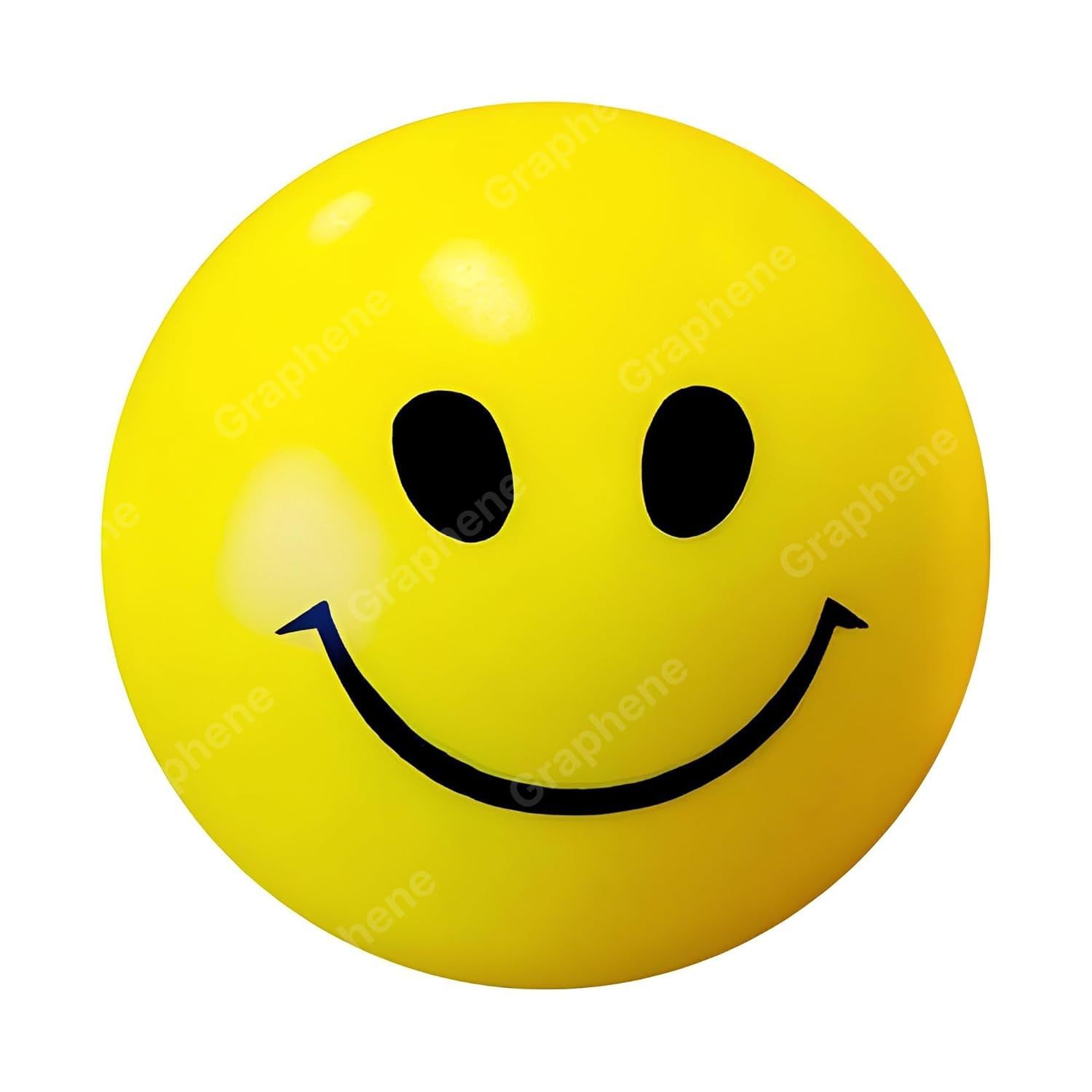 Yellow Smiley Face Stress Ball