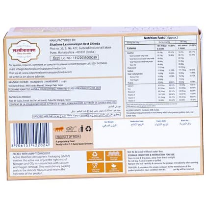 Laxminarayan Sitashree Mango Barfi