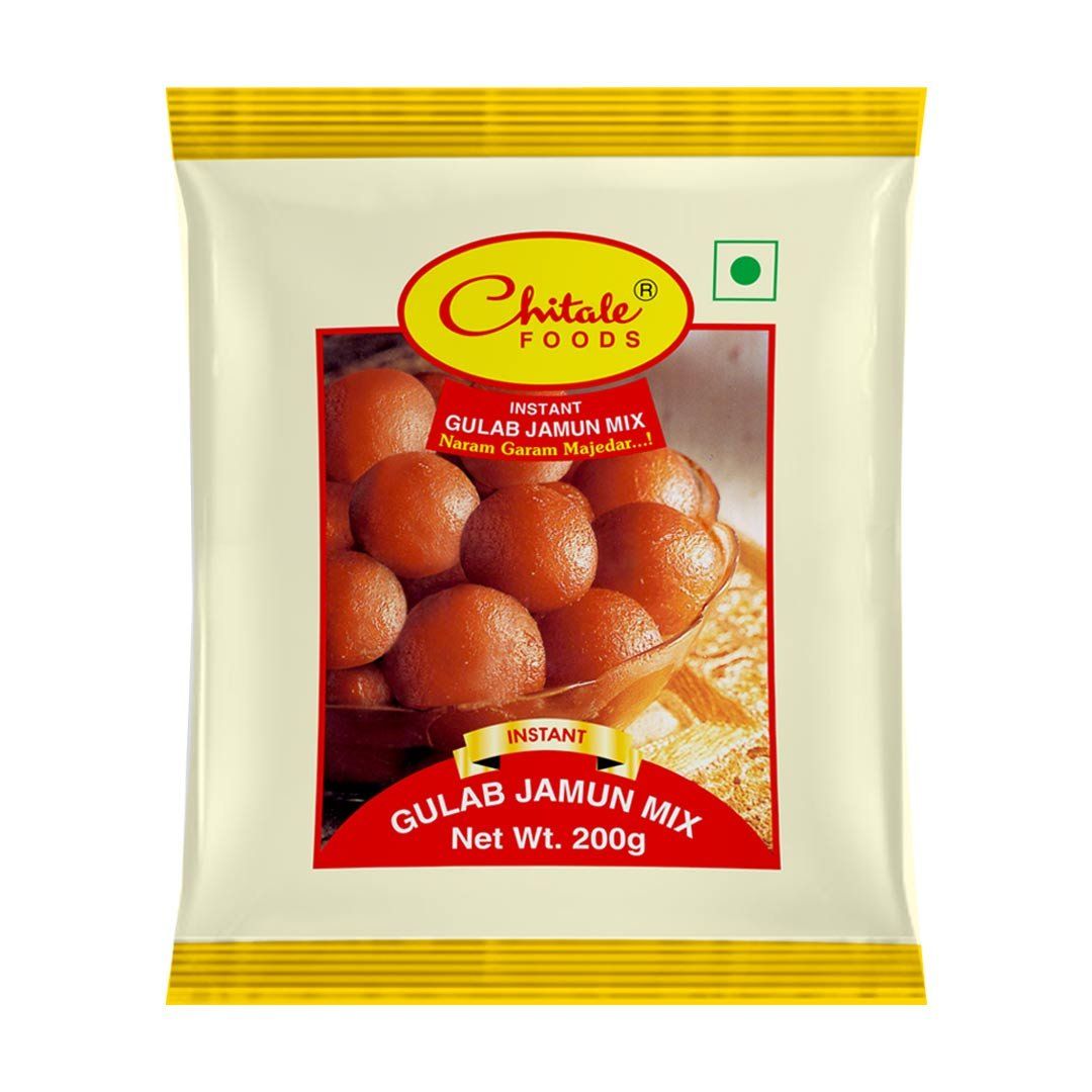 Chitale Bandhu Gulab Jamun Mix, 200 gm