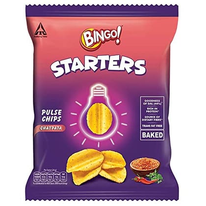 Bingo Starters Pulse Chips - Chatpata 48G