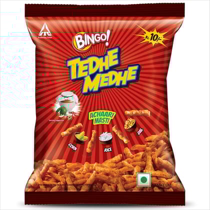 Bingo Tedhe Medhe Achari Masti Pouch, 45 G