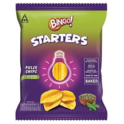 Bingo Starters Pulse Chips - Minty 48G