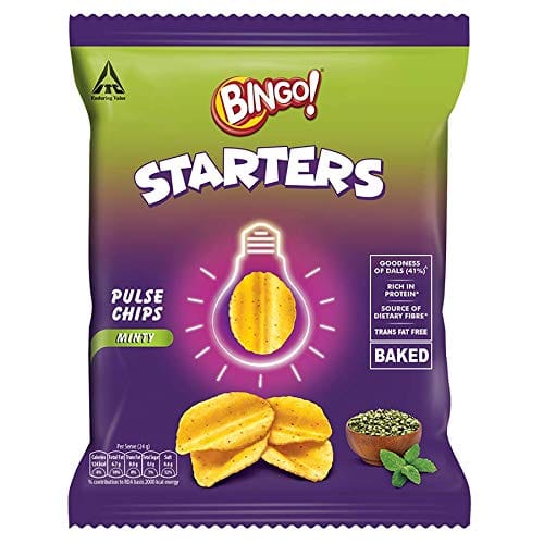 Bingo Starters Pulse Chips - Minty 48G