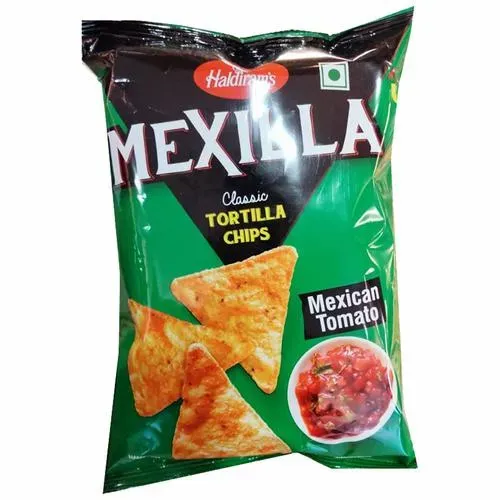 Haldiram's Mexilla Classic Tortilla Chips Mexican Tomato, 42 gm