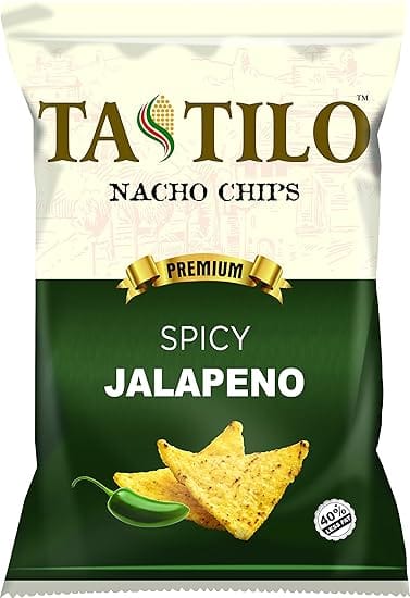 Tastilo Spicy Jalapeno Nacho Chips, 150G