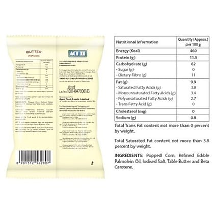 ACT II Butter Popcorn, 50 g