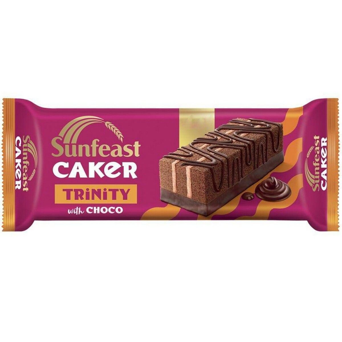 Sunfeast Caker Trinity Choco, 25G