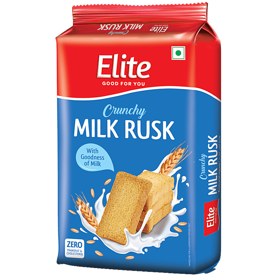 Elite Rusk, Milk, 108 G