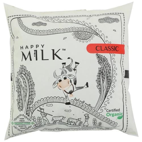 Happy Milk Classic Milk, 500 Ml Pouch