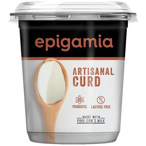 Epigamia Artisanal Curd - Made with Cow's Milk, 400 g Cup