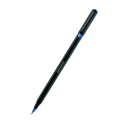 Pentonic 0.7Mm Ball Point Pen Tumbler Pack | Black Body | Blue Ink | Pack Of 50 Pens