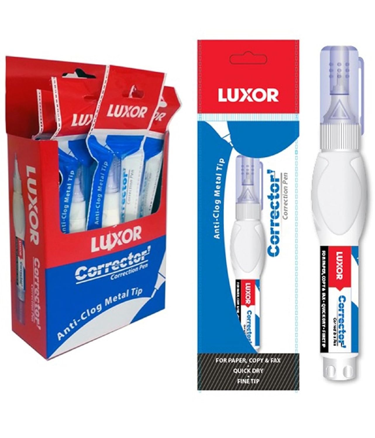 Writeaway Luxor Correction Pen (1450) Pack Of 10 Pcs