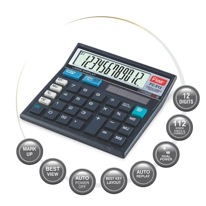 Flair Electronic Calculator (FC-512M)
