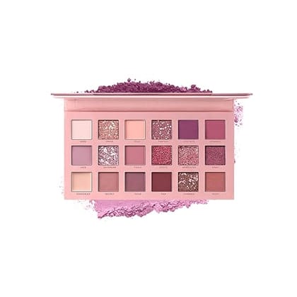 Eyeshadow Palette - 18 Color Eyeshadows - Highly Pigmented & Long Lasting - Perfect for Creating a Variety of Looks Eyeshadow Palette - 18 Color Eyeshadows - Highly Pigmented & Long Lasting - Perfect for Creating a Variety of Looks
