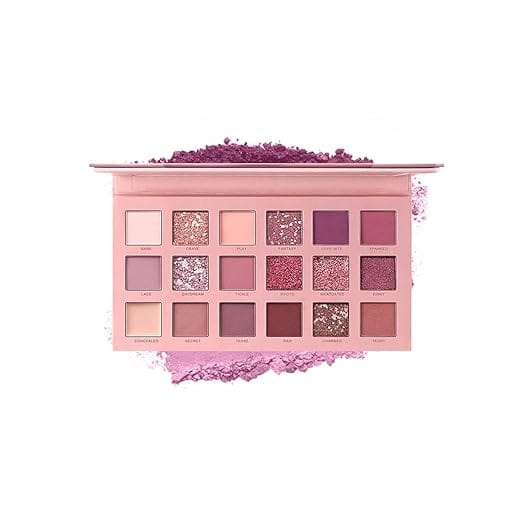 Eyeshadow Palette - 18 Color Eyeshadows - Highly Pigmented & Long Lasting - Perfect for Creating a Variety of Looks