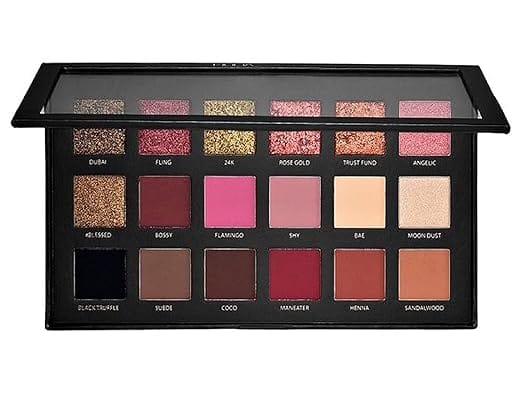 Korean Rose Gold Remastered Beauty Eyeshadow Palette 18 Color Shimmer and Matte Shades Eyeshadow