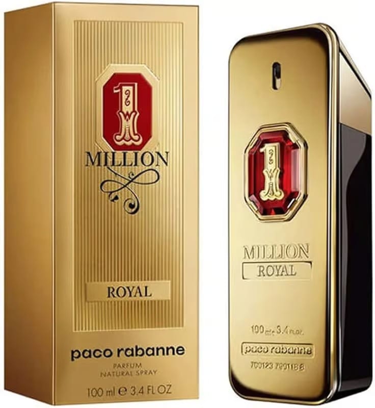 Paco Rabanne 1 Million Royal Parfum for Men 100ml Elegant, Bold & Luxurious Fragrance Long Lasting Perfume