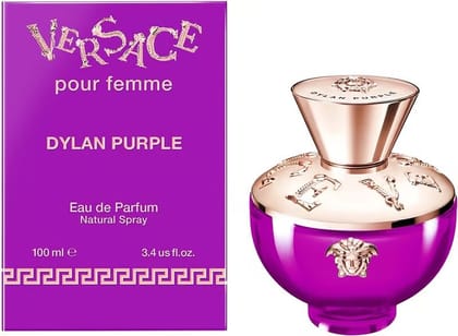 Versace Pour Femme Dylan Purple Eau De Parfum for Women – 100ml | Elegant & Floral Fruity Fragrance