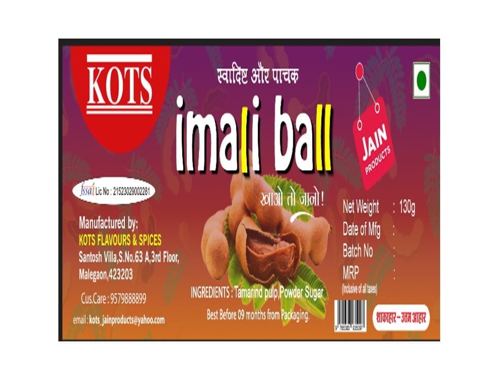 KOTS Anardana Gol -,Imli Ball & MangoCandy- packof 6
