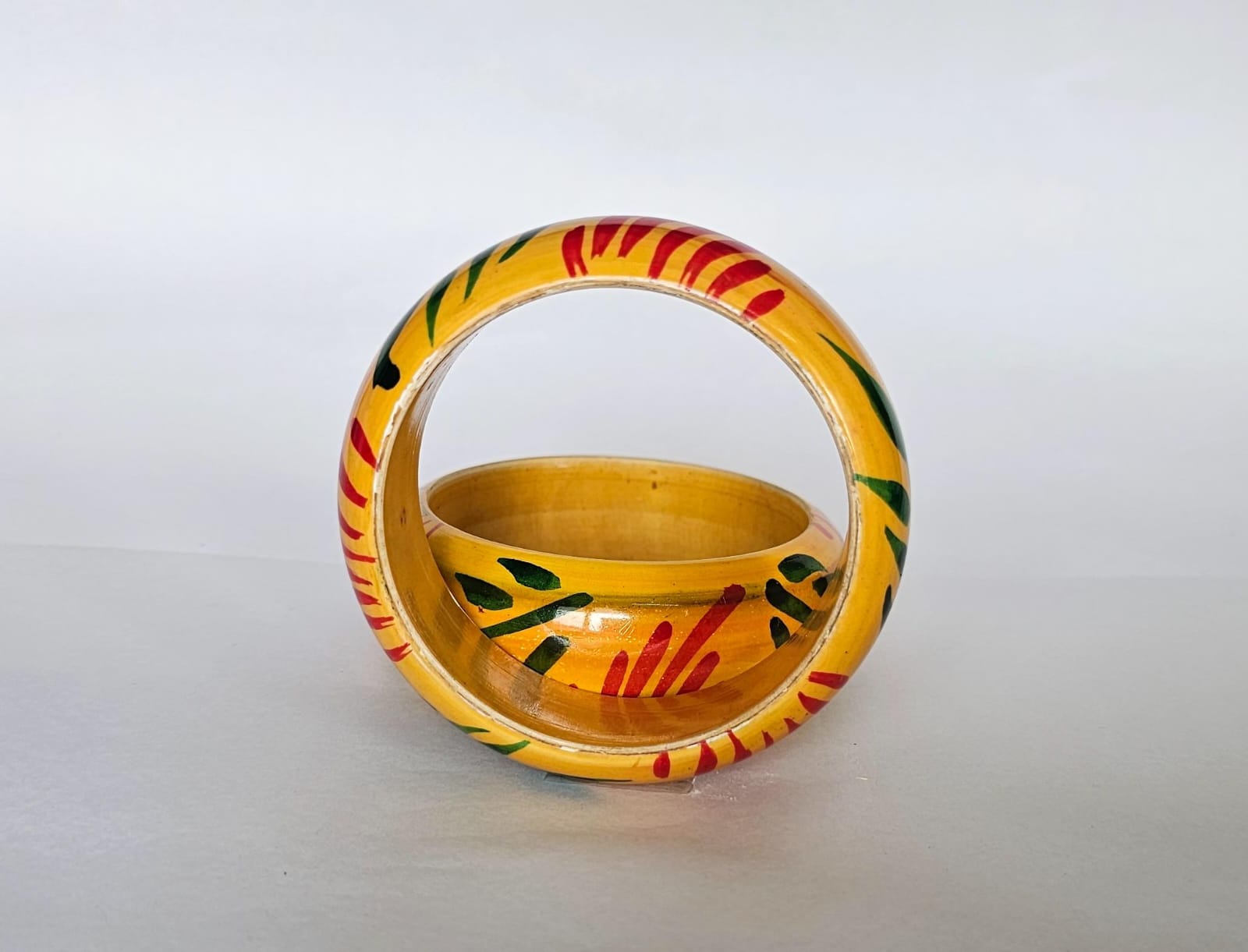 Handcrafted Wooden Bangle Set