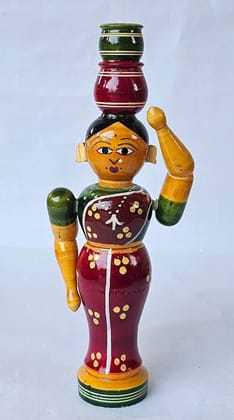Dancing Wooden Lady Toy