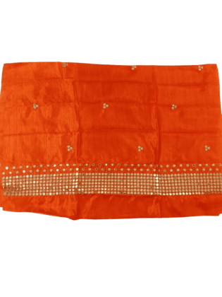 Orange Georgette Blouse Piece