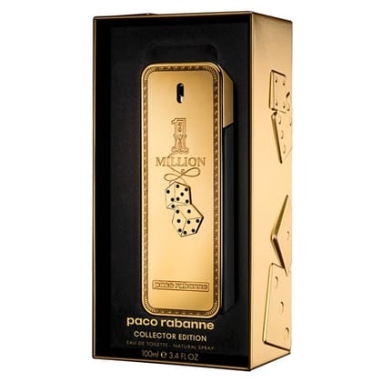 Paco Rabanne 1 Million Collector Edition Perfume 100ml Spray Branded Fragrance for Men Long Lasting Perfume