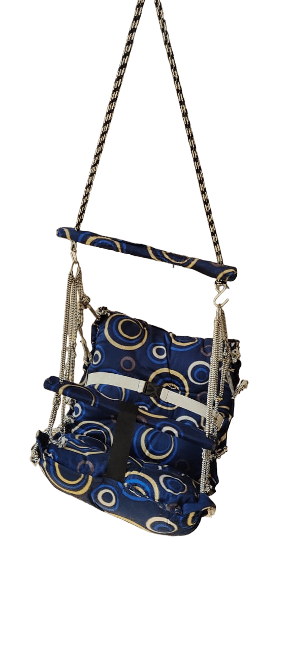 Swing with Safety Belt - Blue