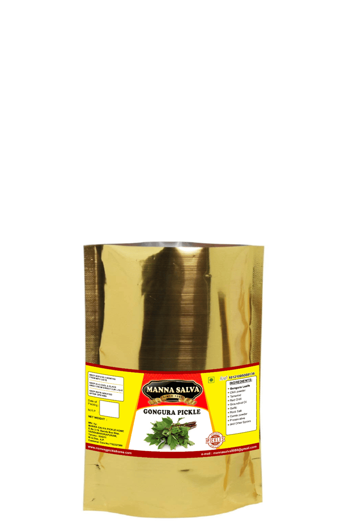 Manna Salva Pickles- Gongura Pickle - Veg Pickle