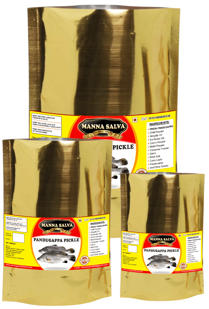 Manna Salva Pickles - Pandugappa Pickle - Non-Veg Pickle