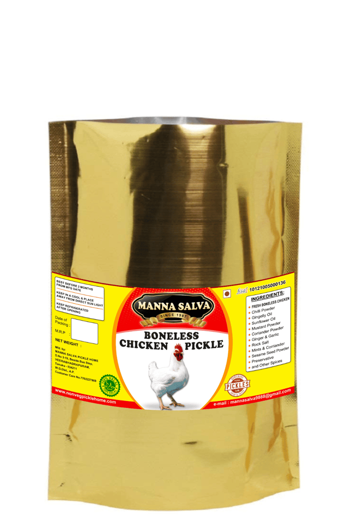 Manna Salva Pickles - Boneless Chicken Pickle