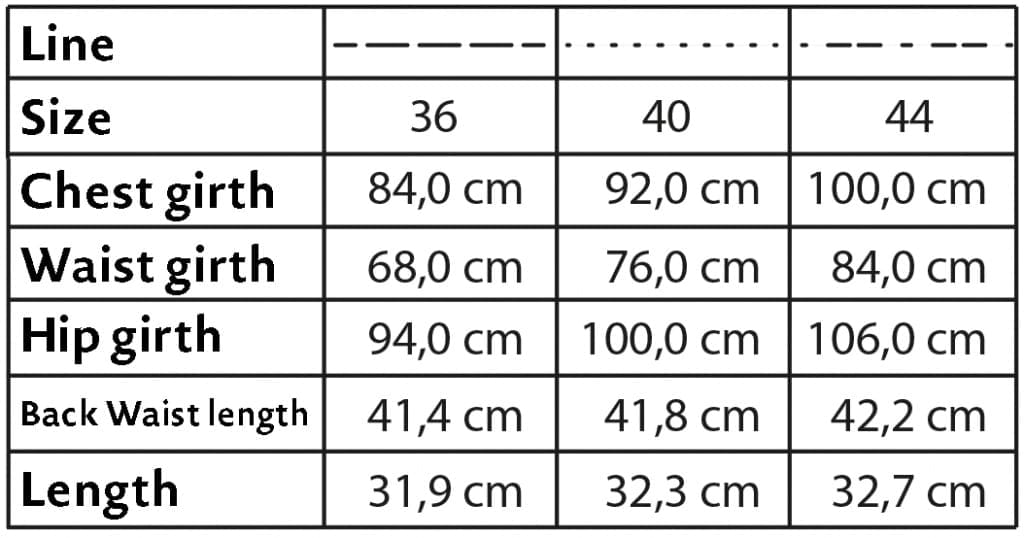 Size Guide Size Guide
