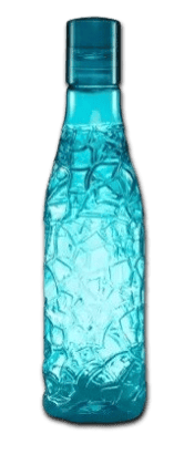 Set of 6, plastic water bottles