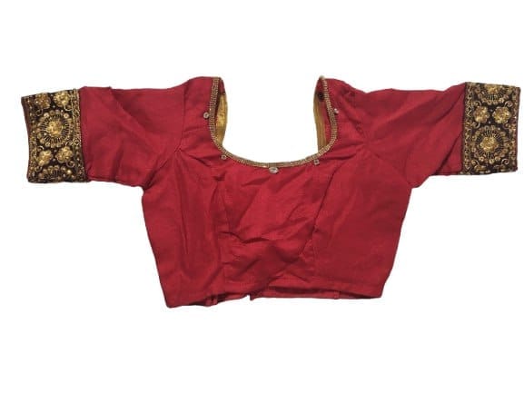 Readymade Saree Blouse With Embroidery Work