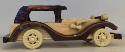 Vintage Wooden Toy Car