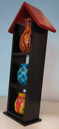 Beautiful Wooden Wall Hanging Shelf