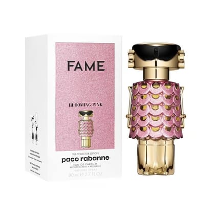 Paco Rabanne Fame Blooming Pink Eau de Parfum 80ml for Women – Floral & Fresh Feminine Fragrance