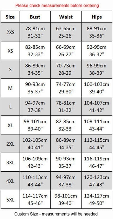 Size Guide Size Guide