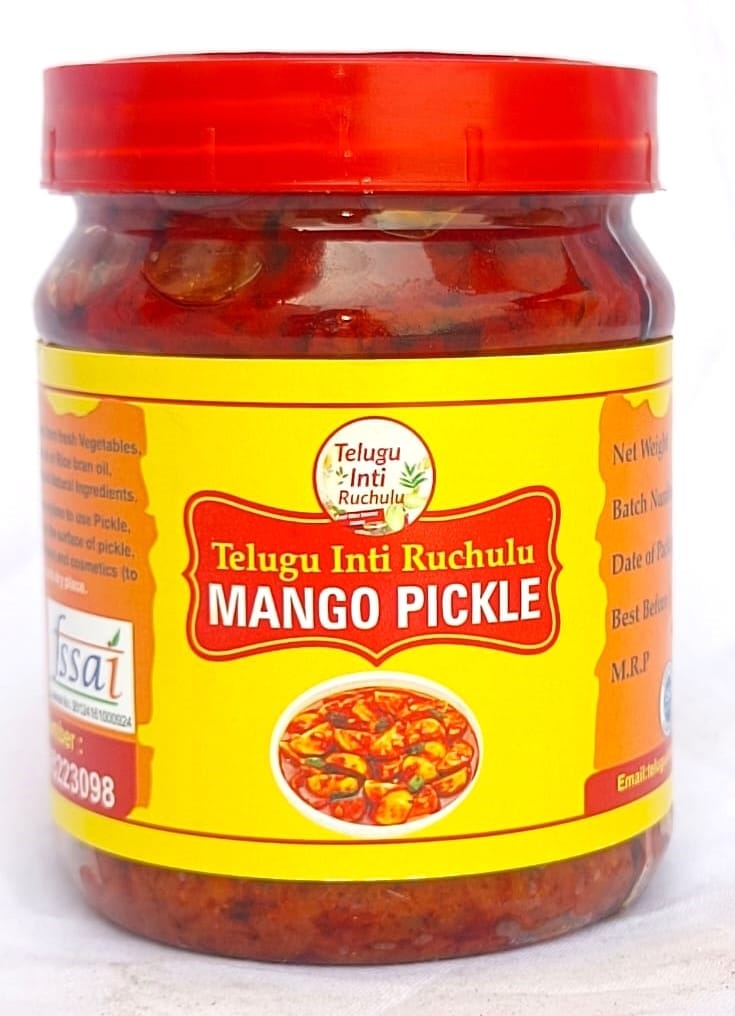 Telugu Inti Ruchulu Mango Pickle