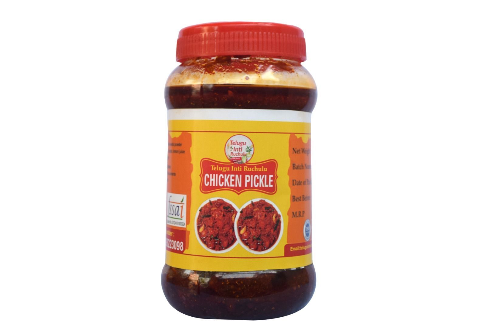 Telugu Inti Ruchulu Chicken Pickle